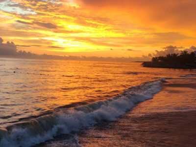 atardecer en puerto vallarta